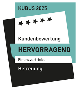 KUBUS 2025 Kundenbewertung: Hervorragend Betreuung, Finanzvertriebe